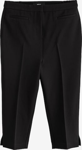 Nextregular Hlače na crtu - crna boja: prednji dio