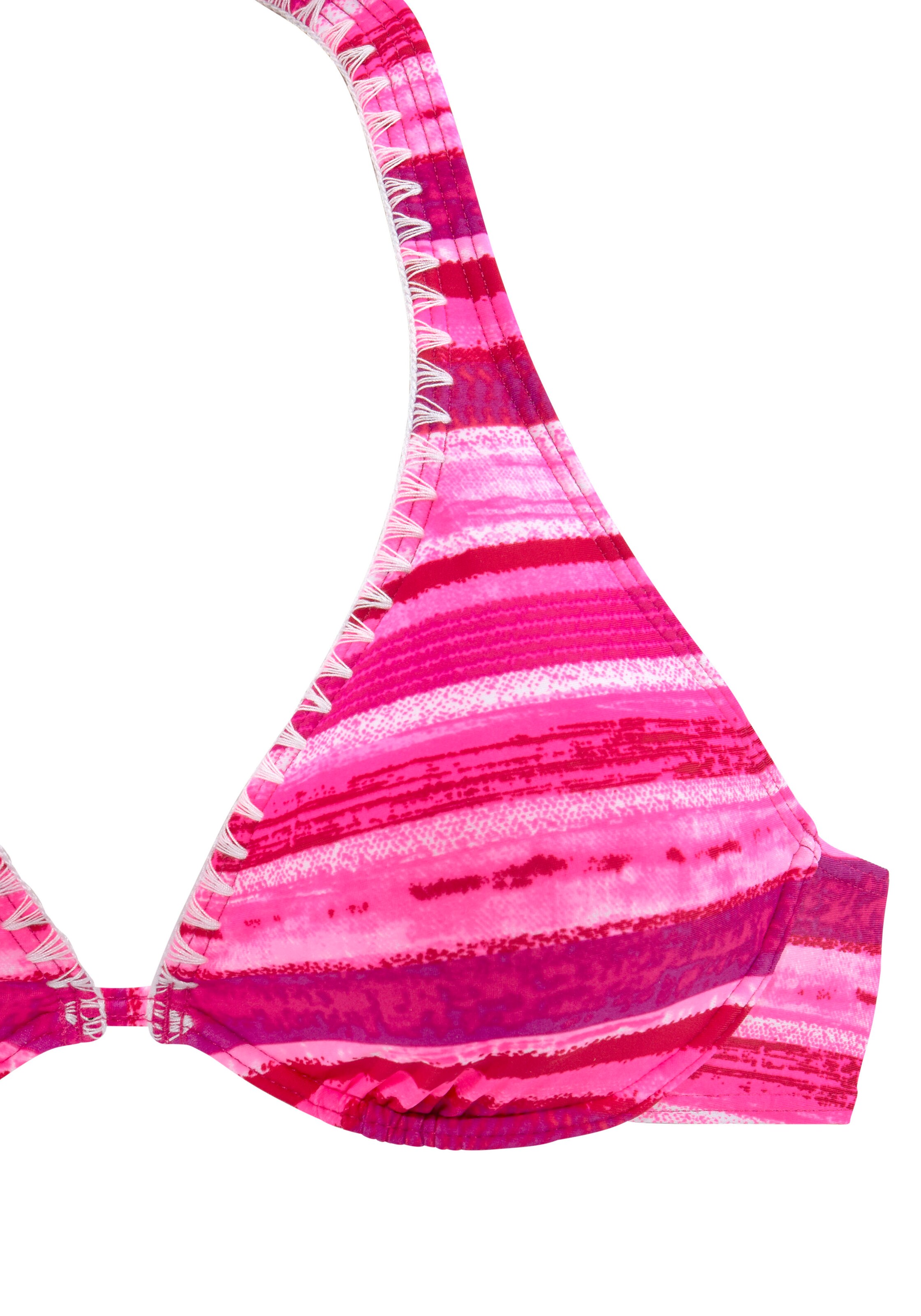BUFFALO Trojúhelníková Bikiny – pink
