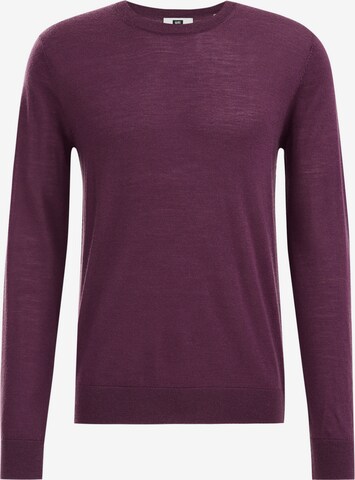 WE Fashion Pullover i rød: forside