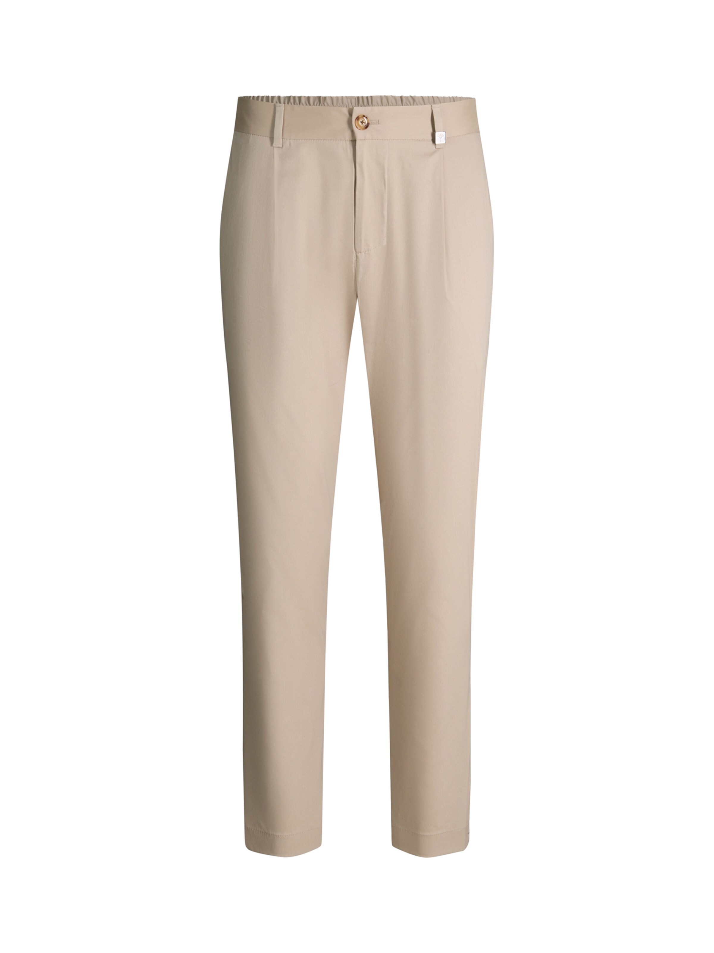 Regular Pantalon chino 'Lester' JOOP! en beige : devant