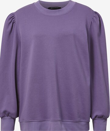 Sara Lindholm Sweatshirt in Lila: voorkant