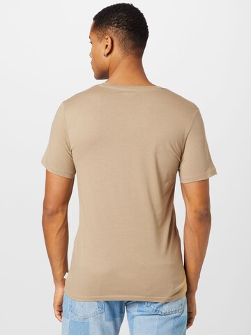 JACK & JONES T-Shirt in Beige