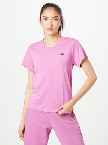 T-shirt fonctionnel ADIDAS PERFORMANCE en violet : devant