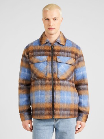 TOPMAN Between-Season Jacket in Brown: front