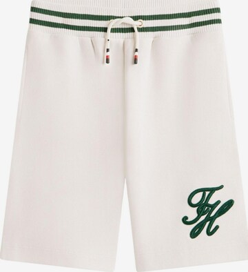Tommy Hilfiger Kids - regular Pantalón en blanco: frente