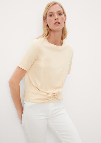 T-shirt s.Oliver BLACK LABEL en jaune