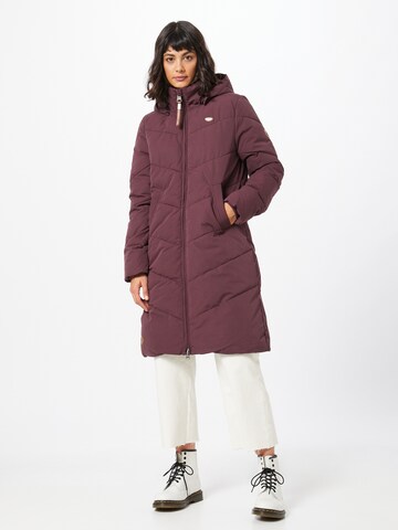 Ragwear - Abrigo de invierno 'Rebelka' en rojo: frente
