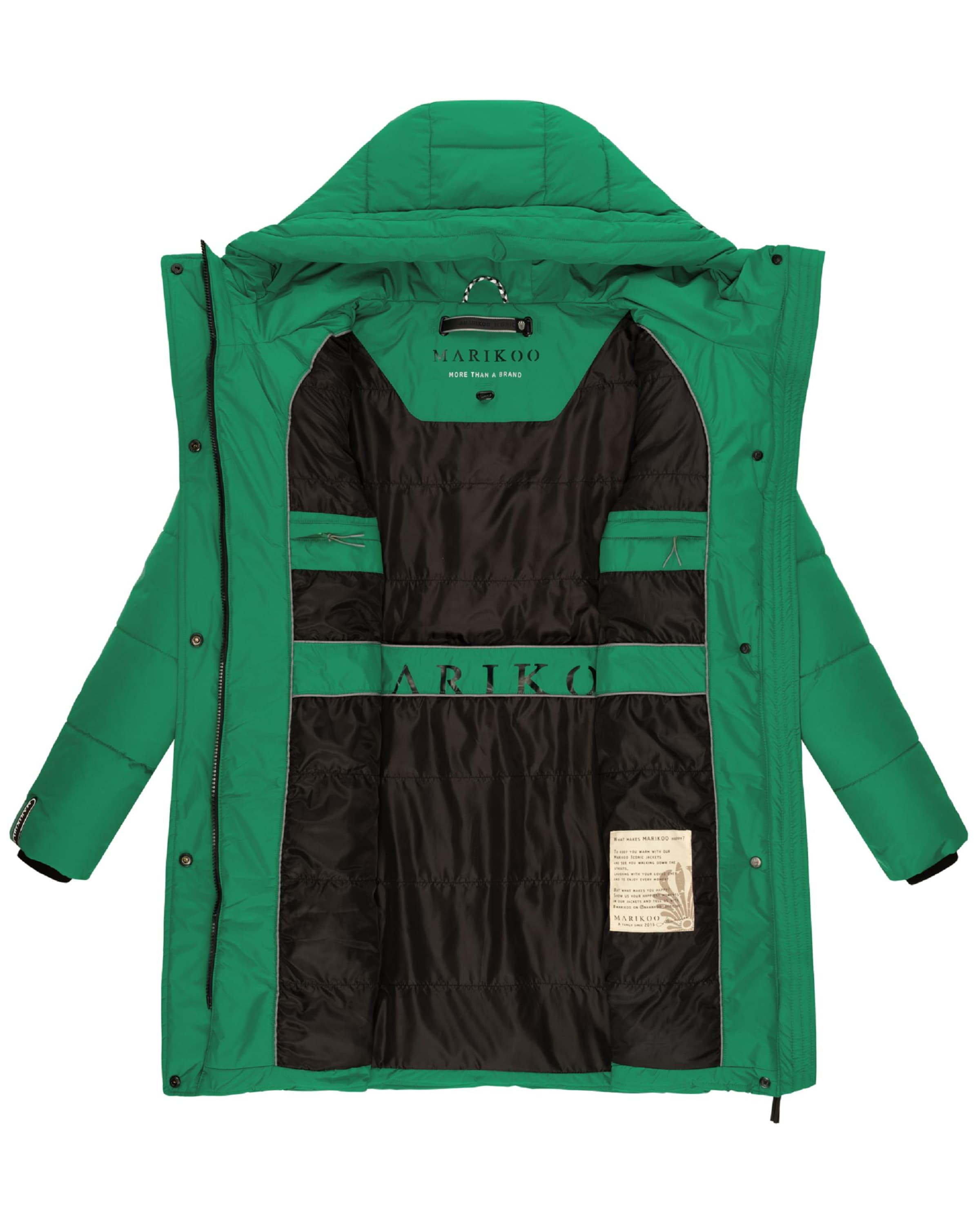 MARIKOO Wintermantel 'Karumikoo XVI' in Groen