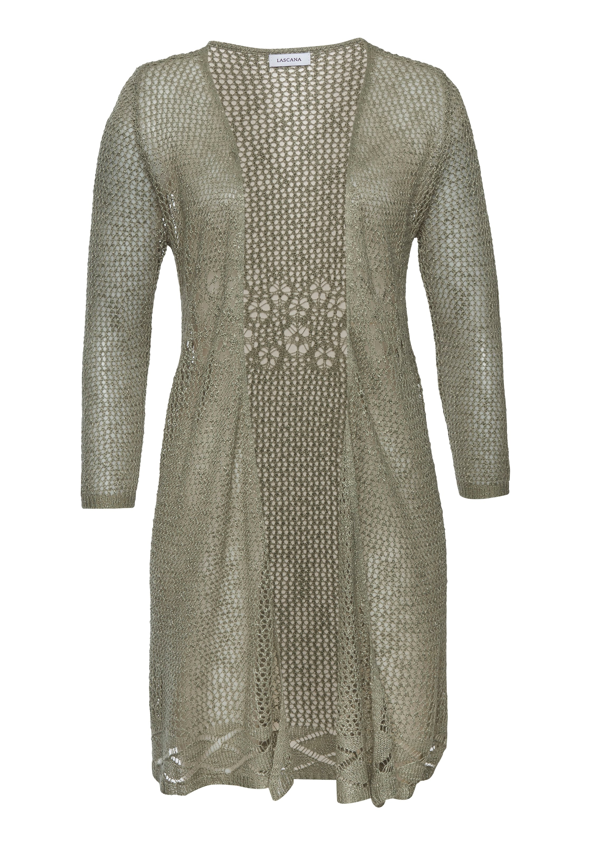 s.Oliver Strickjacke in Grün: Vorderseite