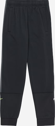 Effilé Pantalon 'AIR' Nike Sportswear en noir : devant