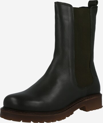 Ca'Shott Chelsea Boots in Green: front