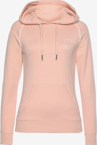 H.I.S Sweatshirt in Pink: front