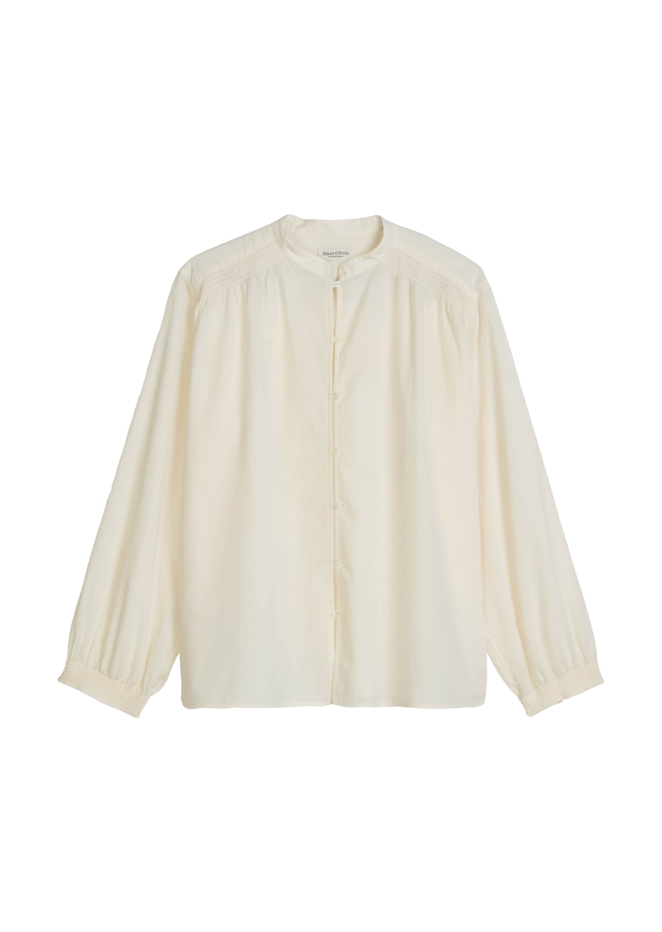 Marc O'Polo Blouse in Beige: voorkant