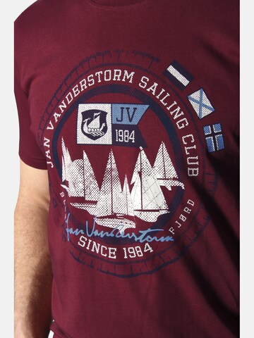 Jan Vanderstorm Shirt 'Terno' in Rot