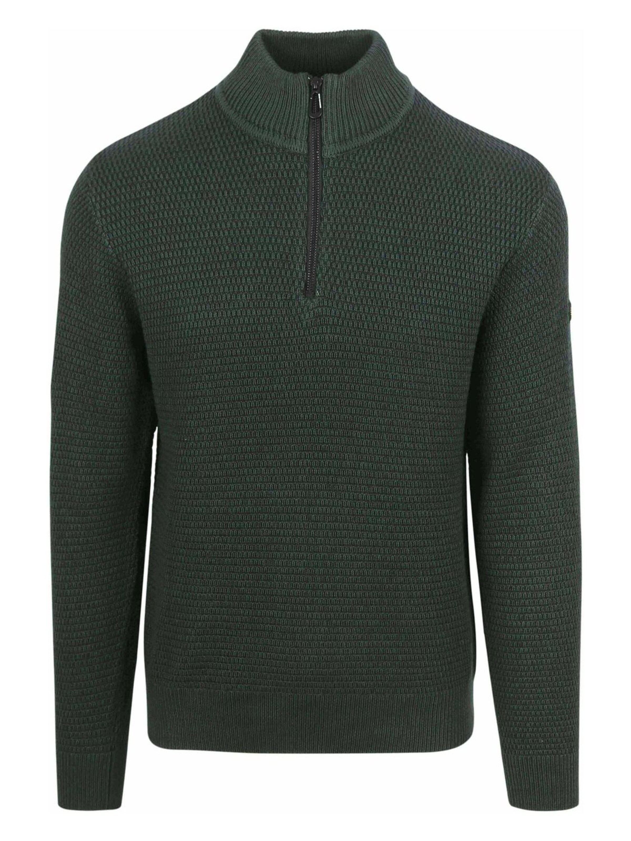 No Excess Sweater in Green: front
