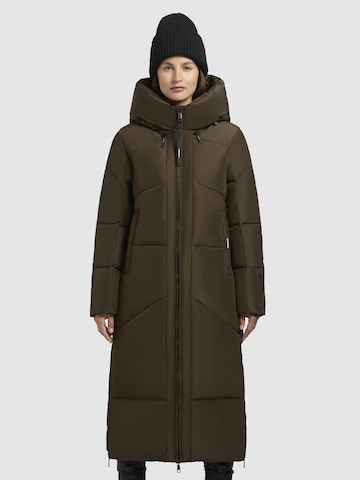 khujo - Casaco de inverno ' PRAYCE ' em verde: frente