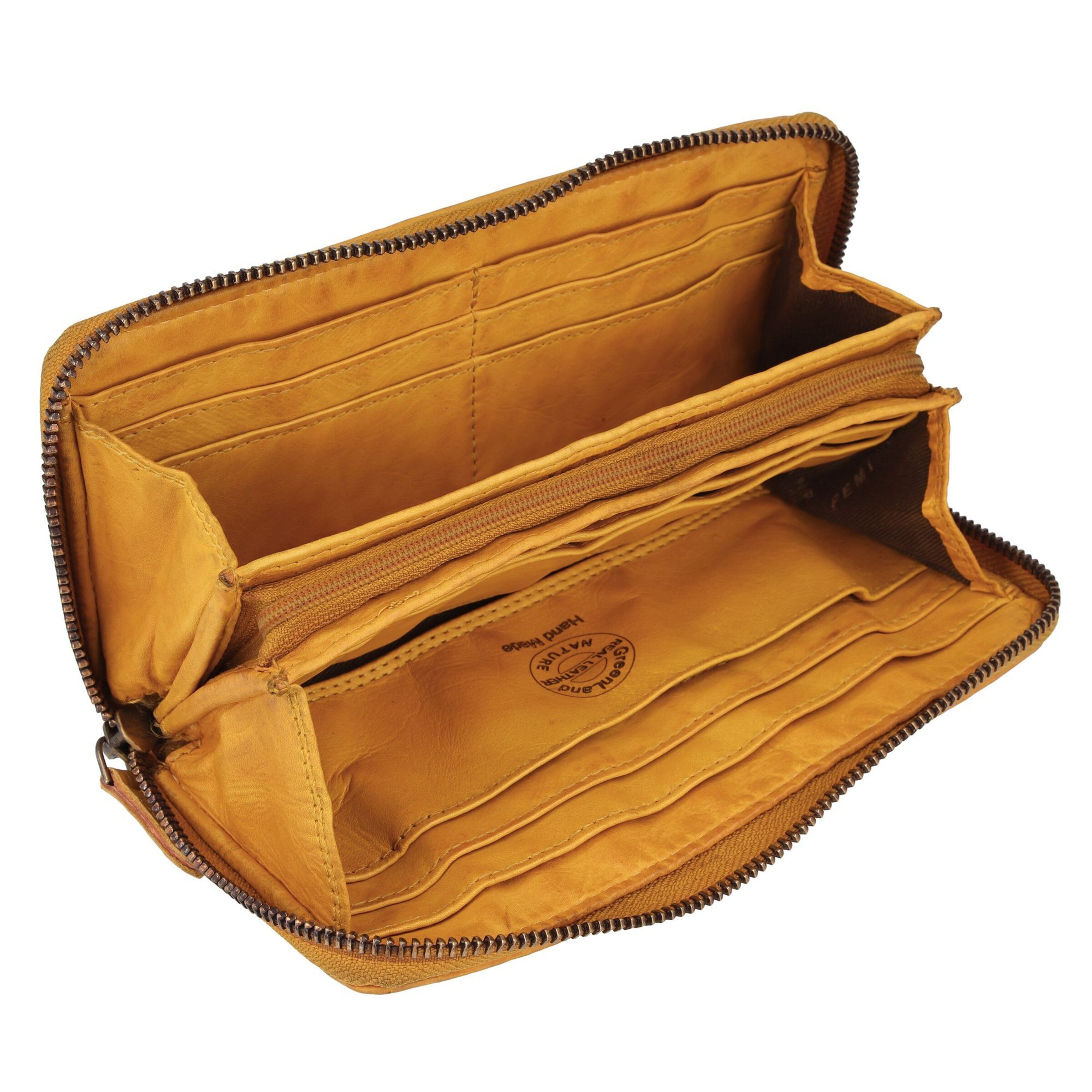 Greenland Nature Portemonnee in Geel