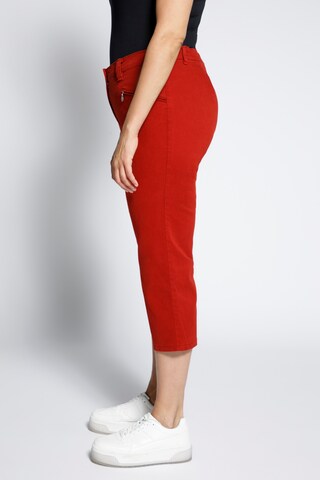 Ulla Popken Regular Pants 'Mony ' in Red