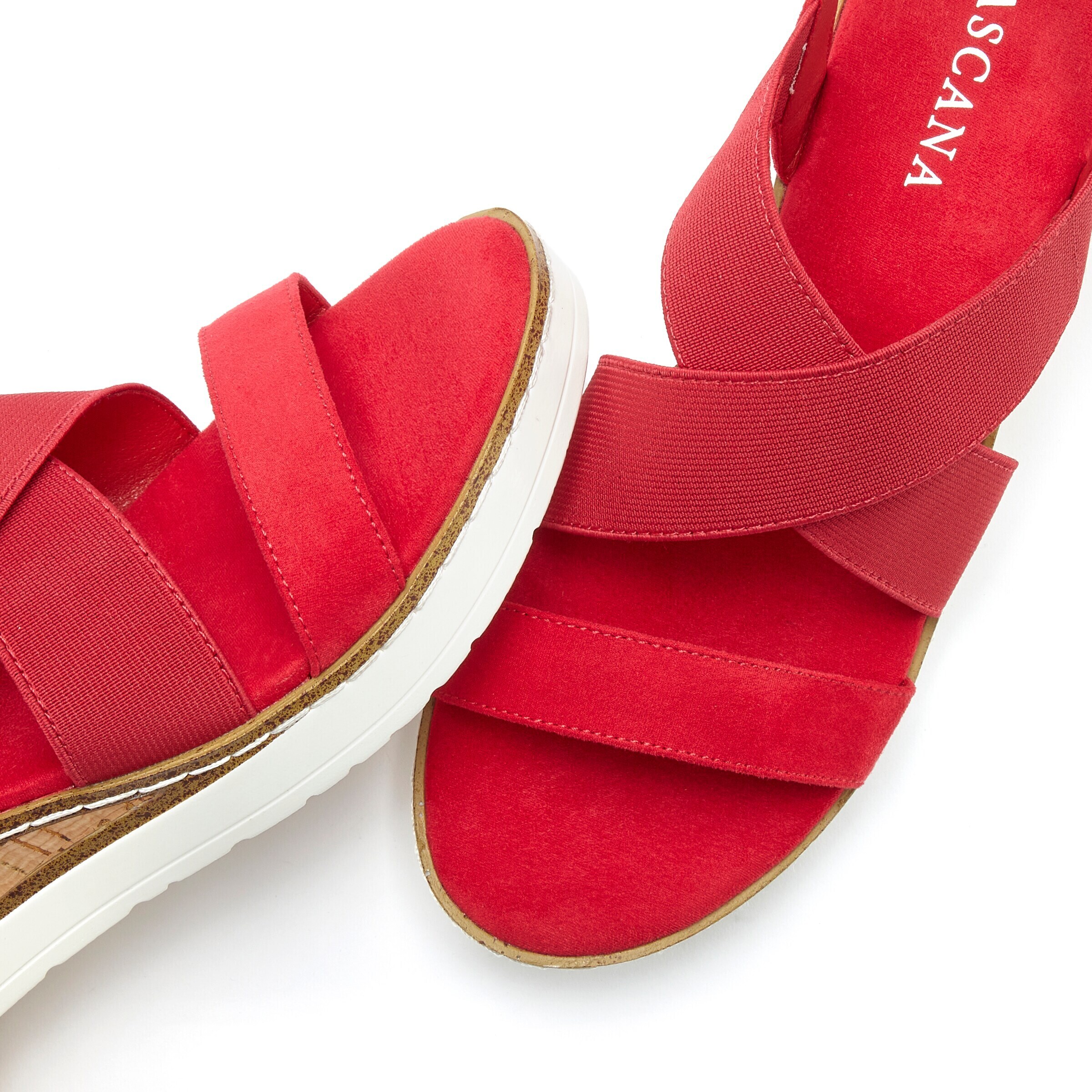 LASCANA Sandaler i rød