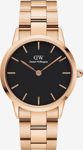 Daniel Wellington Uhr in Schwarz: predná strana