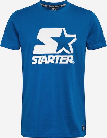 Starter Black Label Shirt in Blauw: voorkant