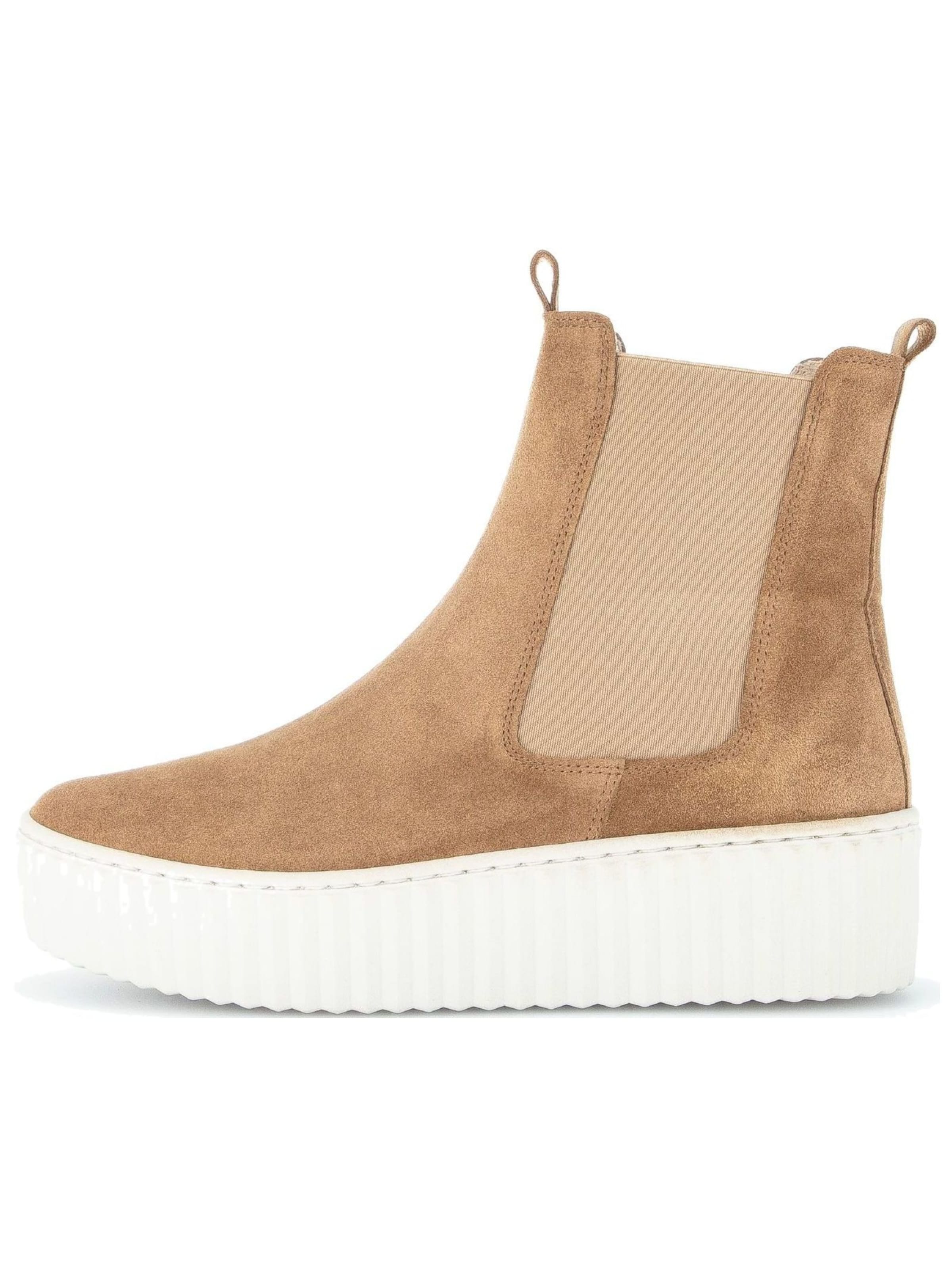 GABOR Chelsea boots in Beige