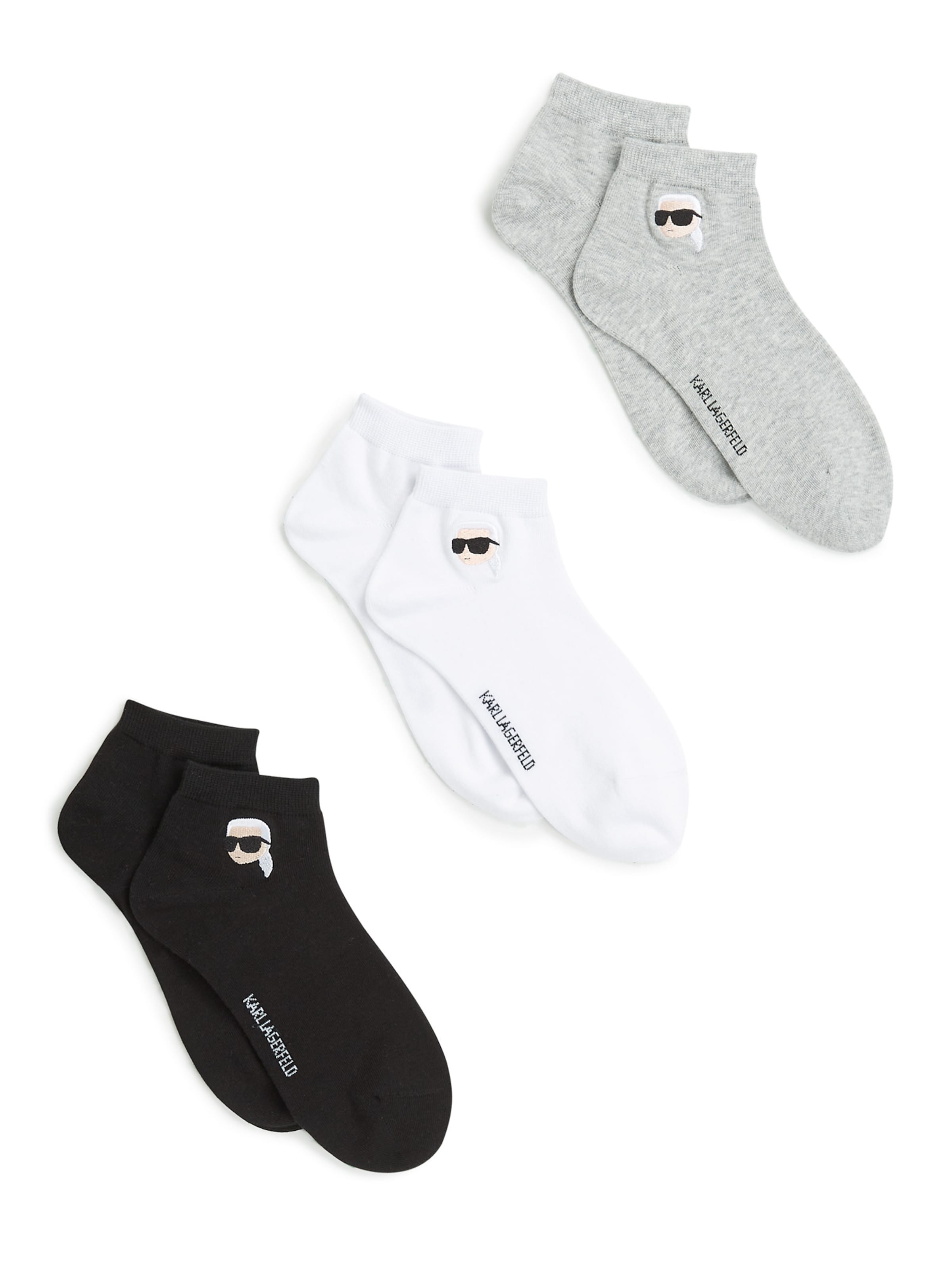 Karl Lagerfeld Носки 'IKON' в Серый