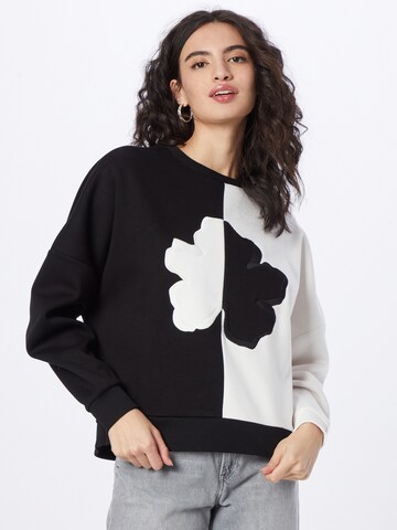 Ted Baker Sweatshirt 'NHATALY' in Zwart: voorkant