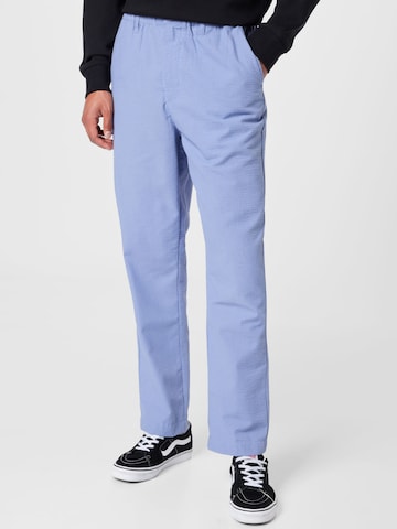 Obey Loose fit Pants in Blue: front