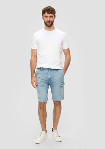 Regular Jeans cargo s.Oliver en bleu