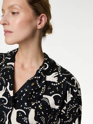 Marks & Spencer Pyjama in Zwart