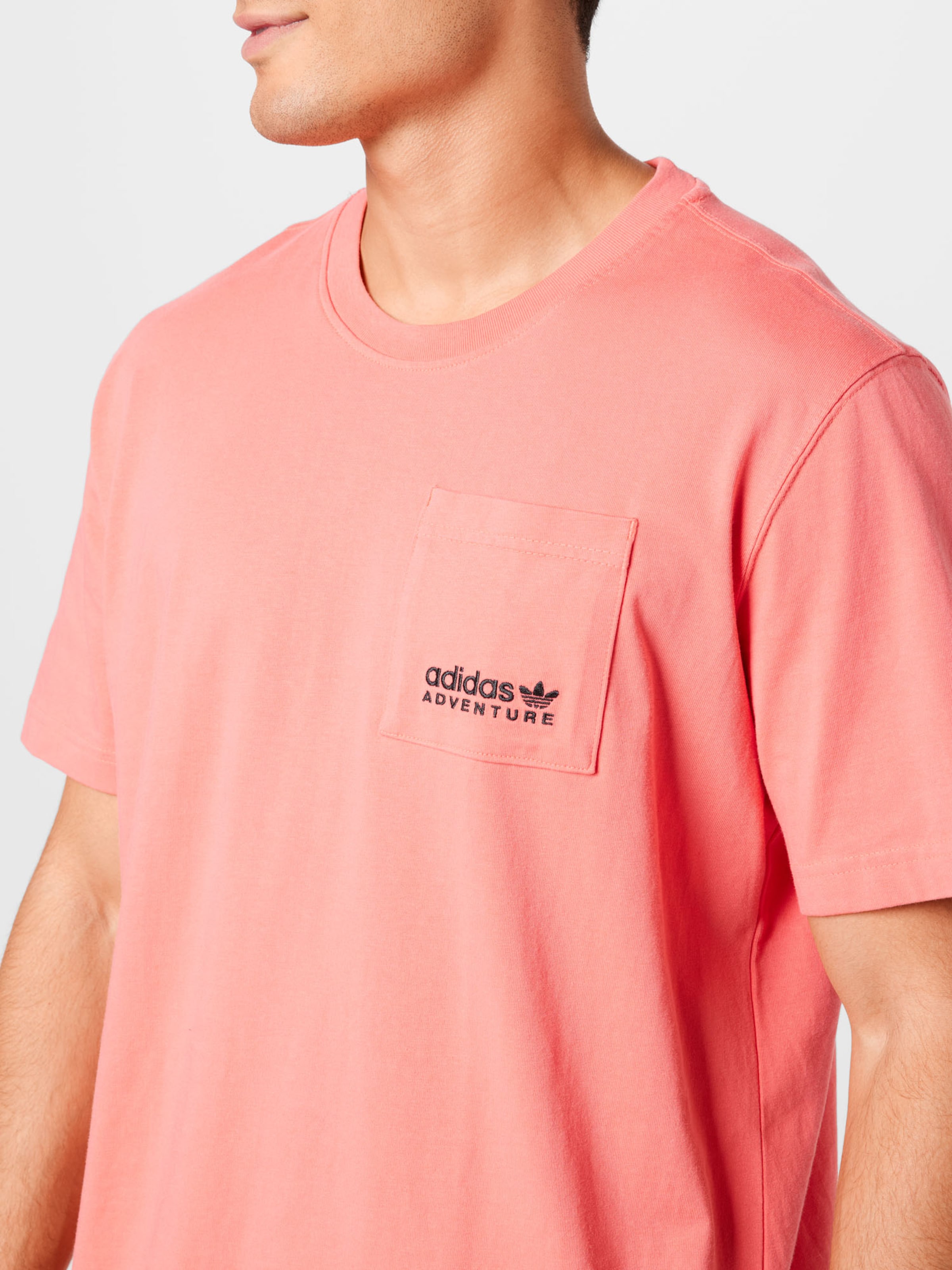 Männer Shirts ADIDAS ORIGINALS T-Shirt in Rot - KW18265