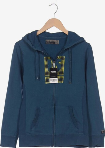 BURTON Sweatshirt & Zip-Up Hoodie in M in Blue: front