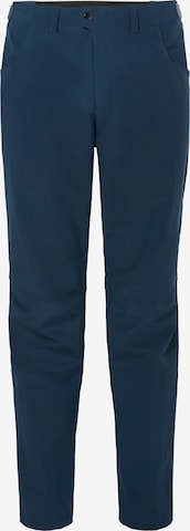VAUDE Outdoorbroek 'Qimsa' in Blauw: voorkant