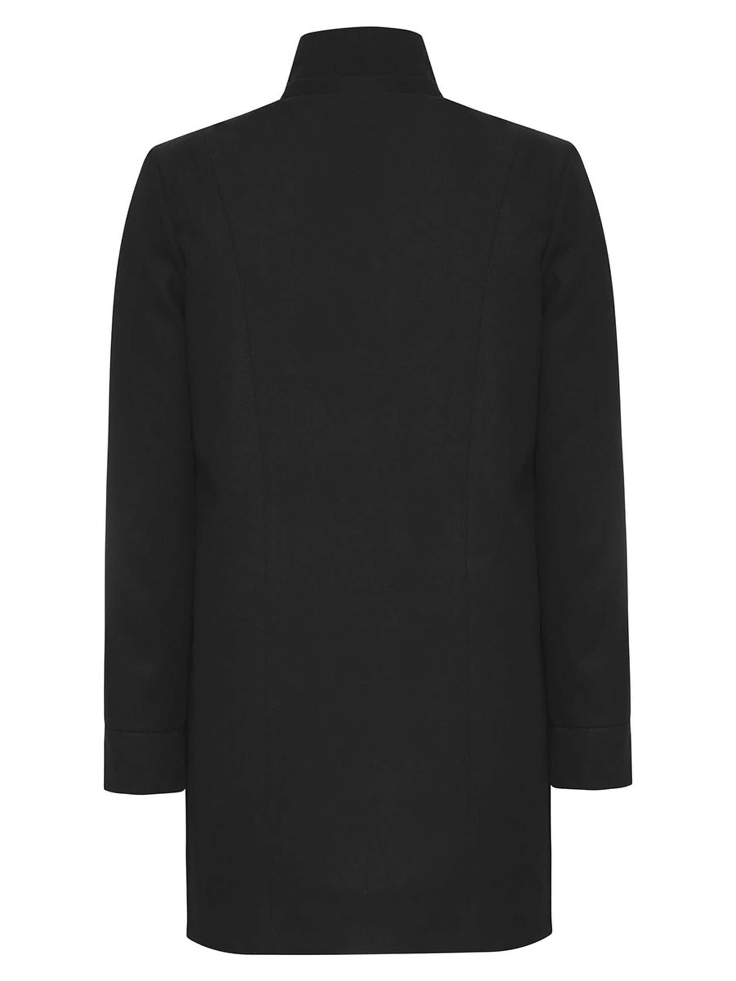 BELLYBUTTON Between-Seasons Coat in Black