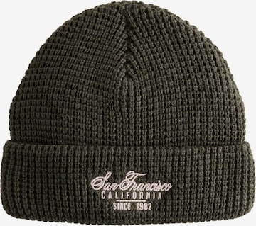 žalia Next Megzta kepurė 'Waffle': priekis