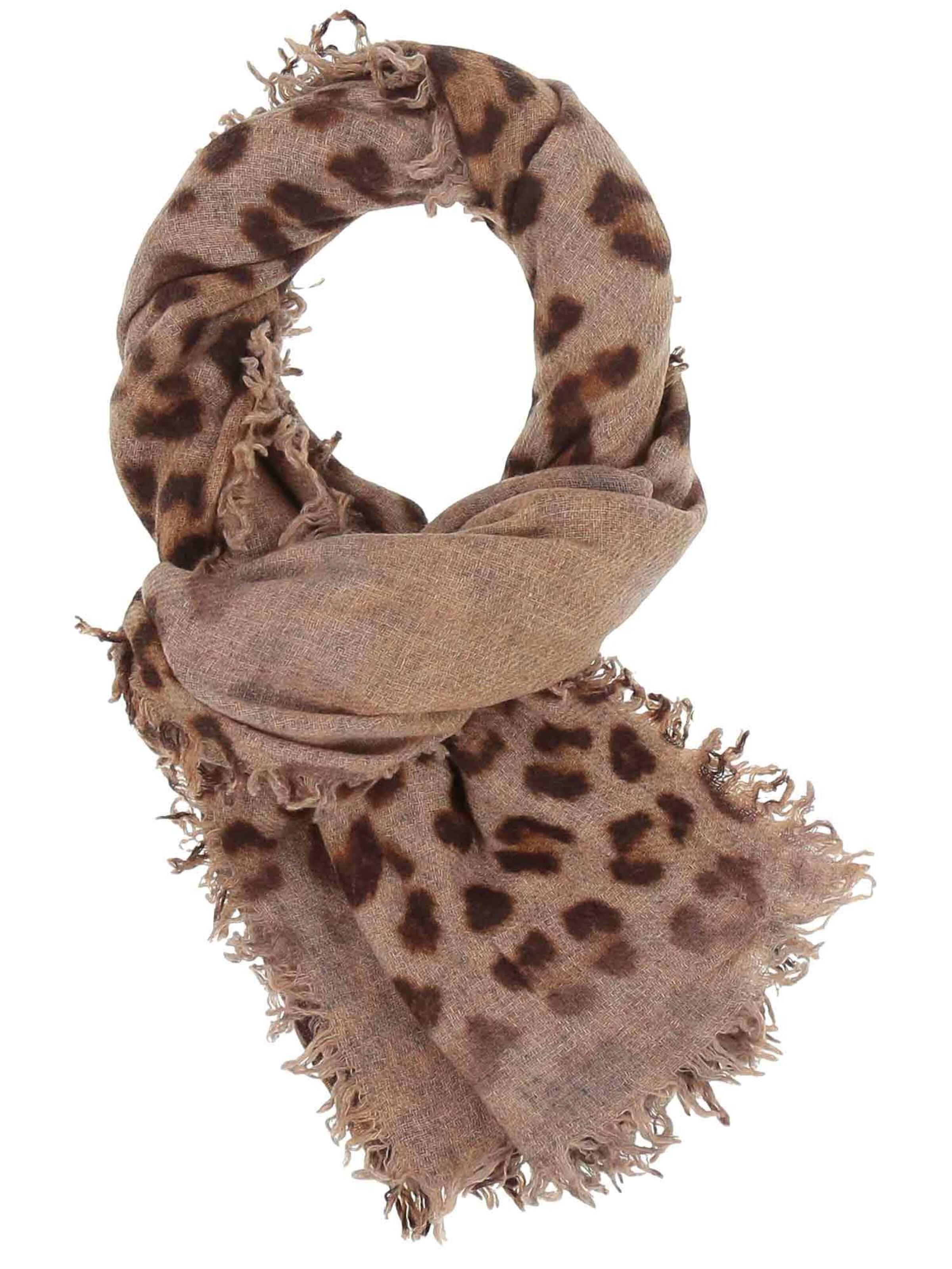 FRAAS Oversized Scarf in Brown