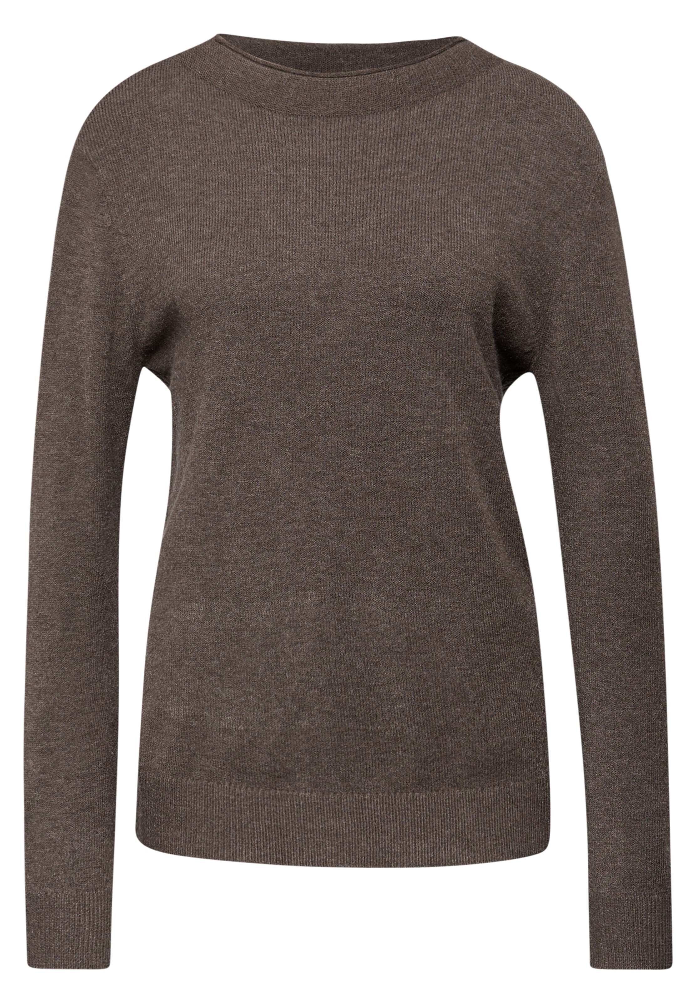 STREET ONE Sweater in Brown: front
