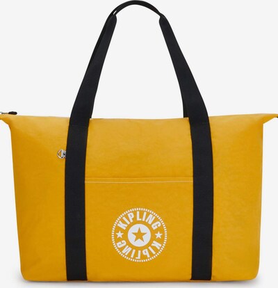Pirkinių krepšys 'Art' iš KIPLING, spalva – geltona / juoda, Prekių apžvalga