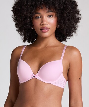 Invisible Soutien-gorge Hunkemöller en rose : devant