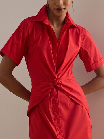 Lauren Ralph Lauren Платье-рубашка в Красный
