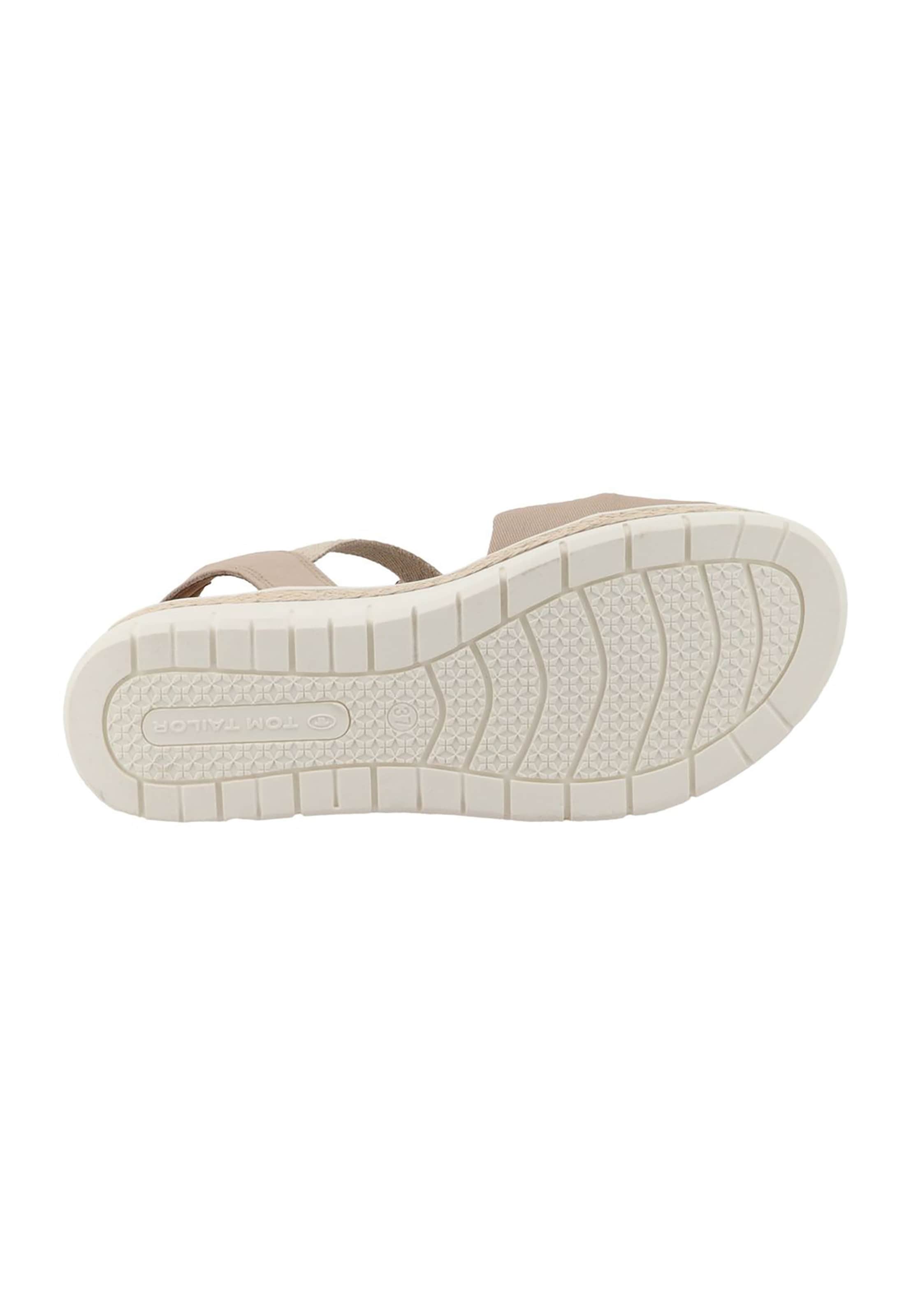 TOM TAILOR - Sandalias en beige