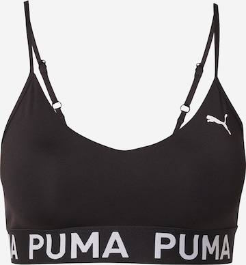 PUMA Спортивный бюстгальтер 'Move' в Черный: спереди