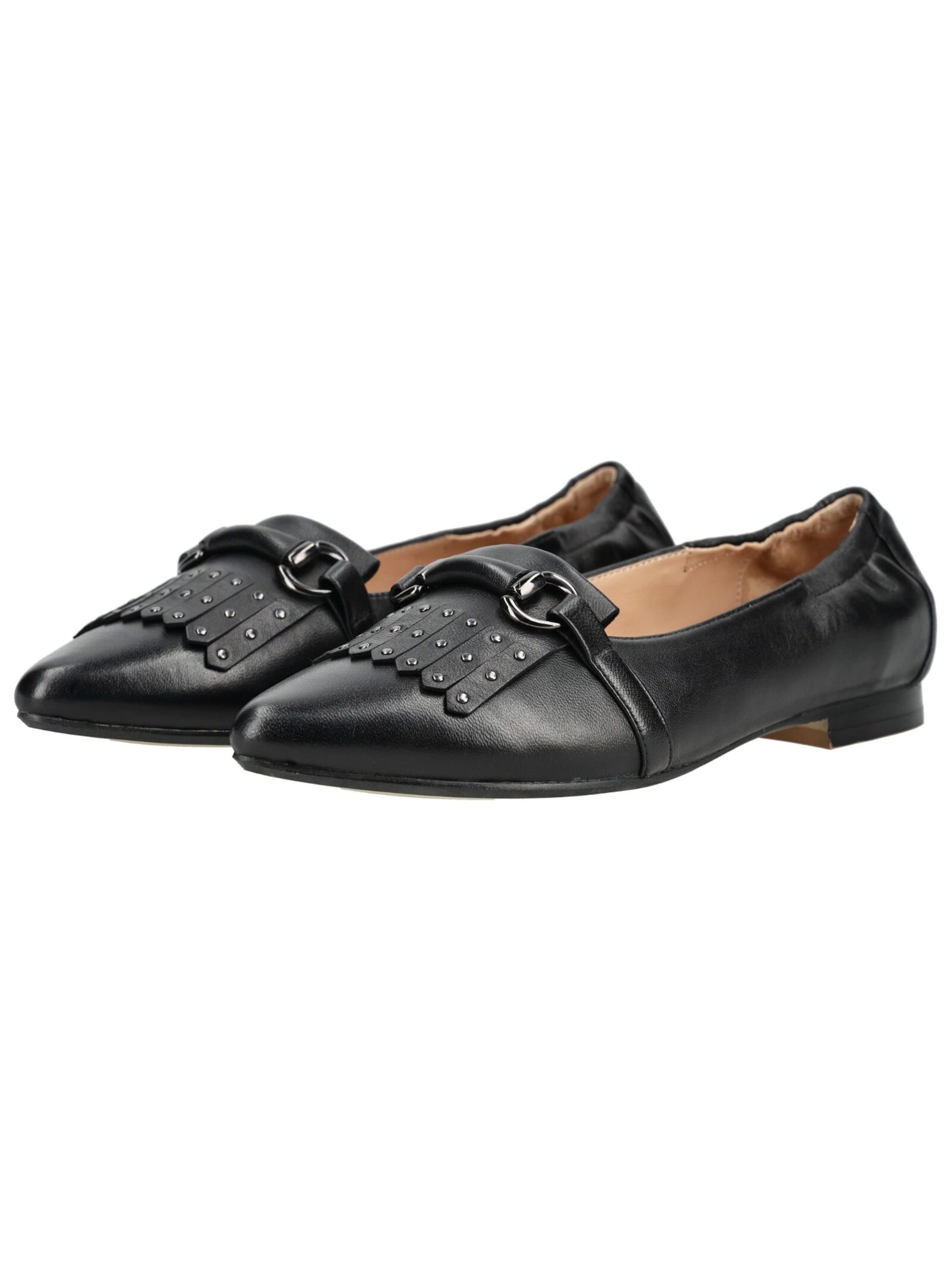 Ballerines Regarde le Ciel en noir