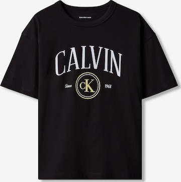 T-Shirt Calvin Klein Jeans en noir : devant
