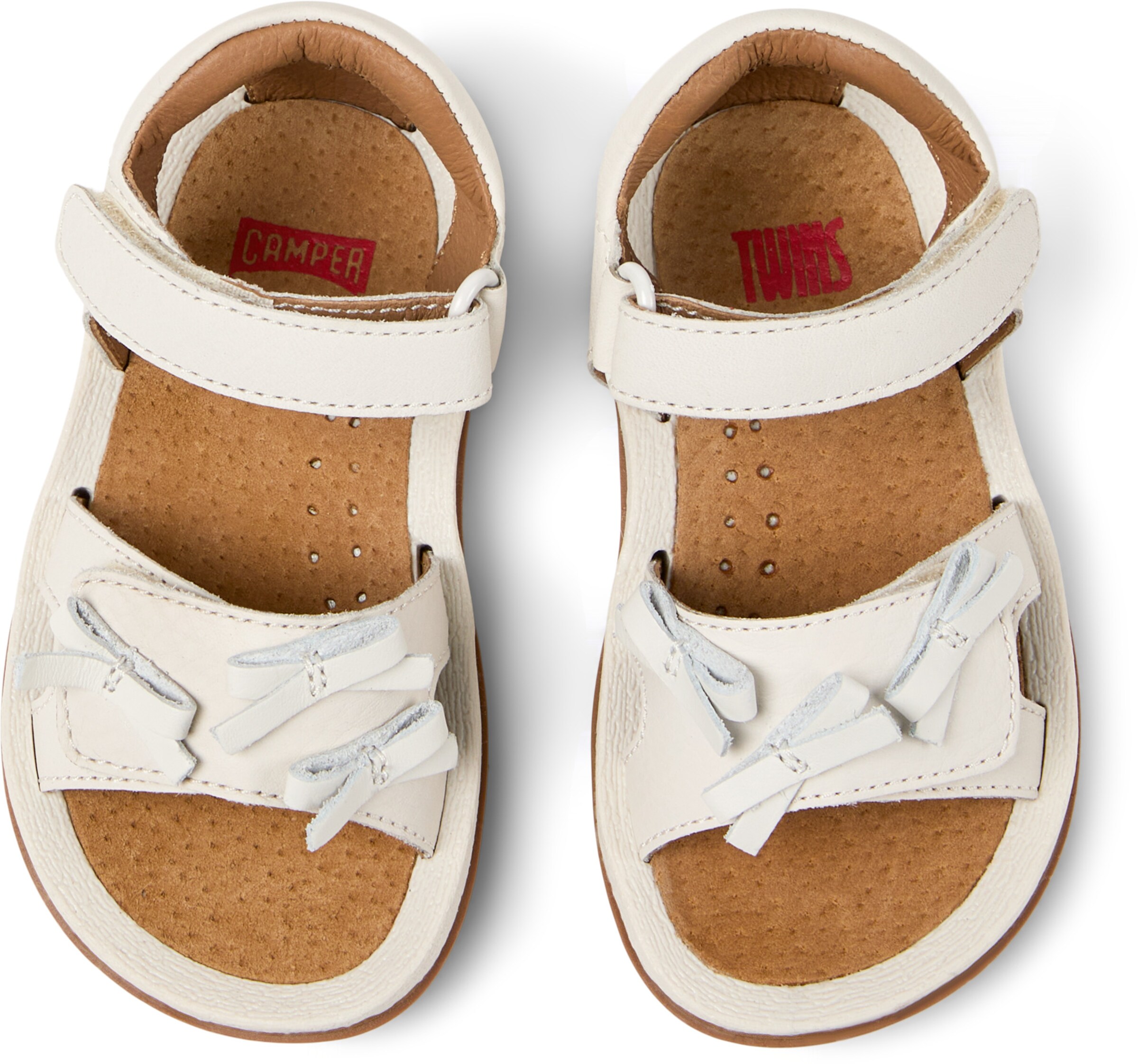 CAMPER Sandale 'Bicho Twins' in Weiß