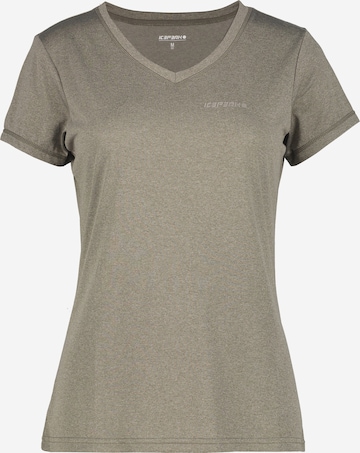 ICEPEAK Performance Shirt 'Beasley' in Grey: front
