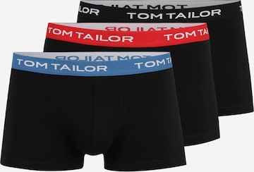 TOM TAILOR Boxer shorts in Black: front