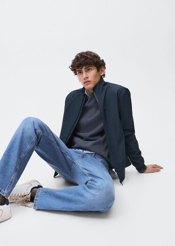 MANGO TEEN Between-Season Jacket 'Charles' in Blue