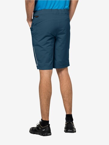 JACK WOLFSKIN Regularen Outdoor hlače 'Tourer' | modra barva
